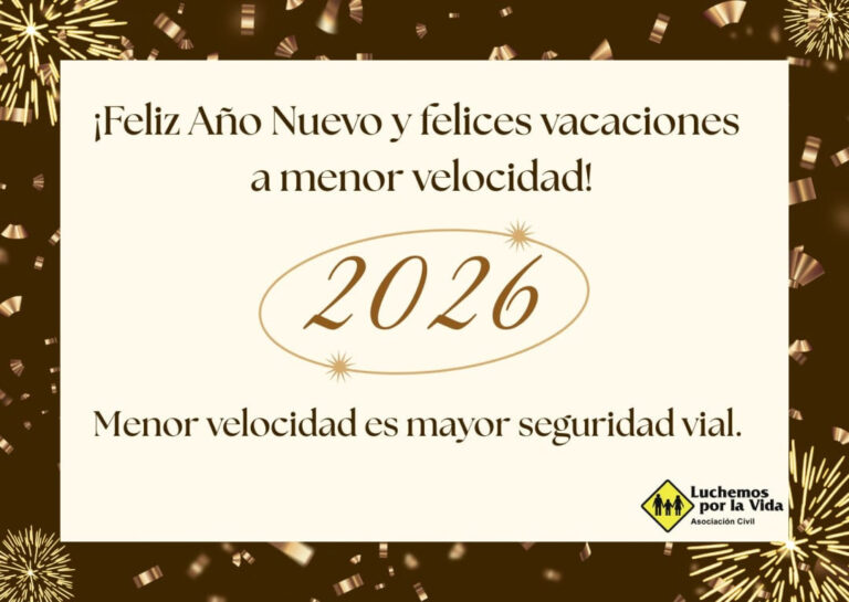 Comienza el 2026: un llamado a viajar con responsabilidad y cuidar la vida en el tránsito