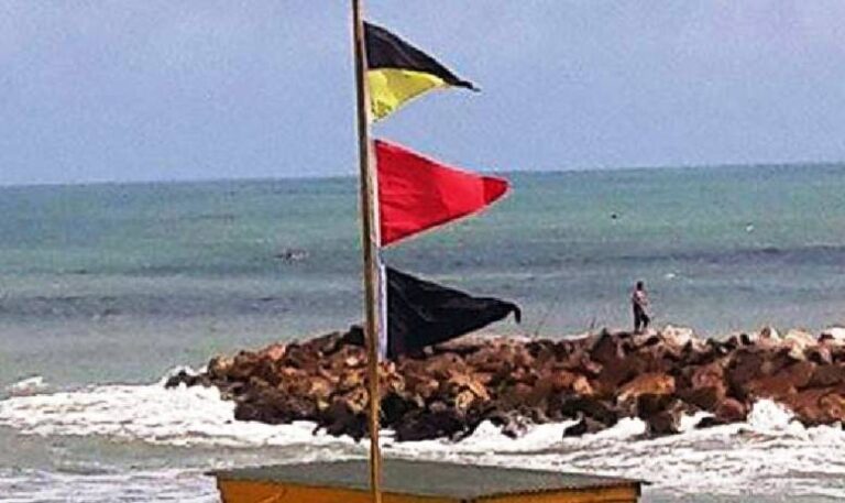 Significado del color de las banderas en las playas