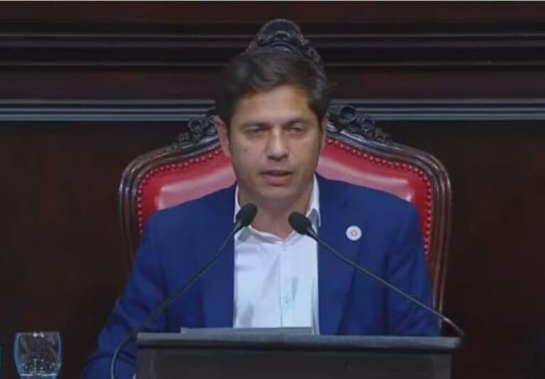 Kicillof abrirá el lunes las Sesiones Legislativas bonaerenses