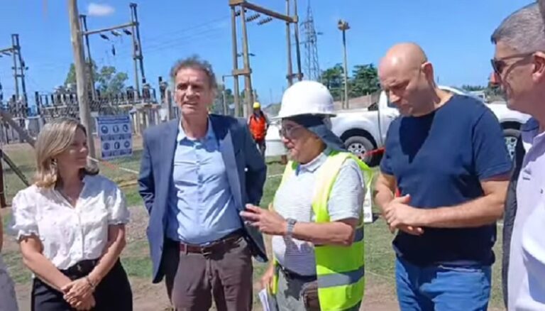 El Ministro Gabriel Katopodis supervisó la obra del tendido energético de 132kv desde Veinticinco de Mayo a Nueve de Julio