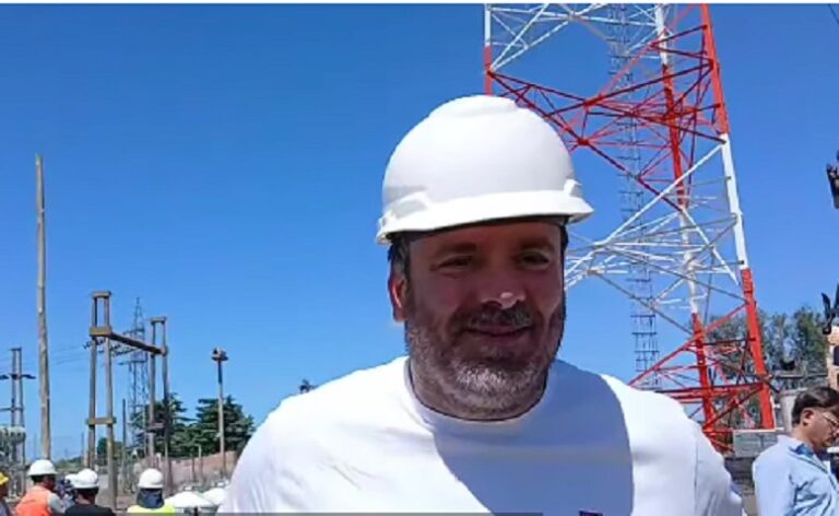 Matías Losinno: Esta obra de la línea de 132 kv es “Un antes y un después para nuestra matriz productiva” de Nueve de Julio