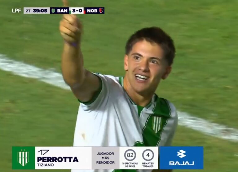 Un joven nuevejuliense dio el gran triunfo a Banfield ante Newell’s Old Boys