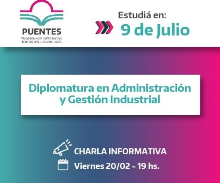 Charla virtual sobre la diplomatura en Administración y Gestión Ambiental