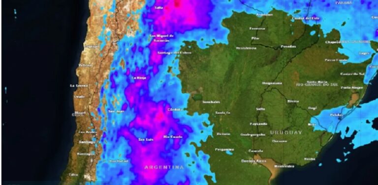 La semana llega con tormentas aisladas para el lunes y descenso térmico