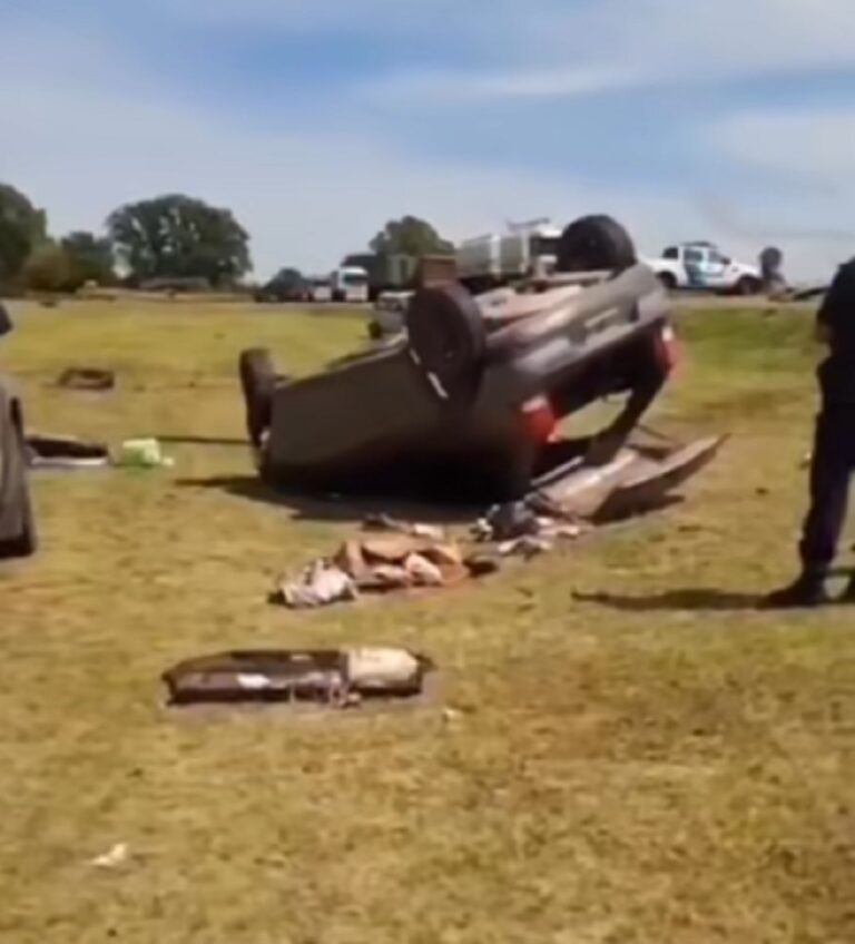 Tragedia en la Ruta 30 cerca de Chivilcoy: un muerto y cuatro heridos en accidente vial