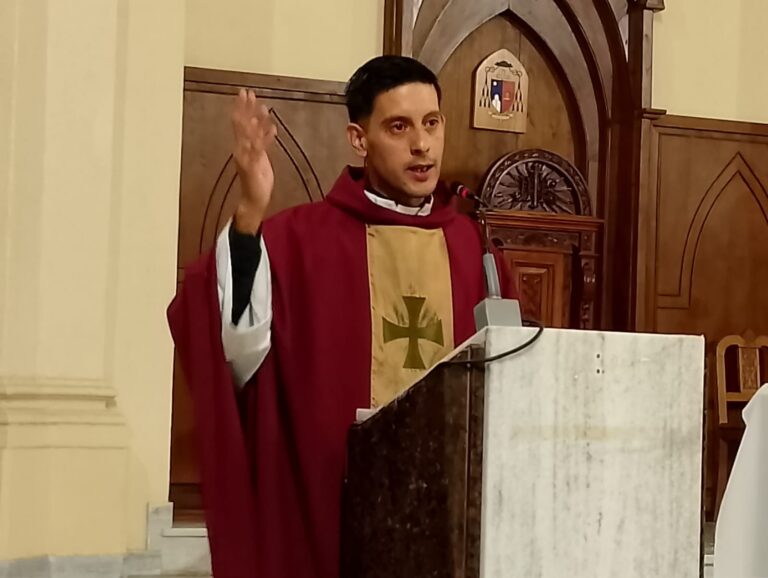 El Padre Juan Miguel Carreras se despide de Nueve de Julio: “Me voy enriquecido y con un camino para seguir formándome”