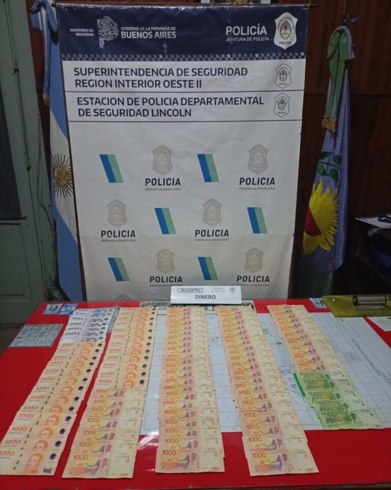 Robo a mano armada en comercio de Lincoln: detienen al autor a pocos minutos del hecho