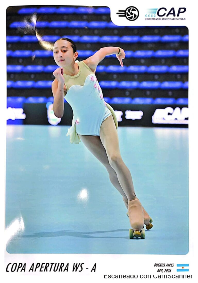 La niña Zoe Bravo alcanzó gran puntaje en el Campeonato Nacional