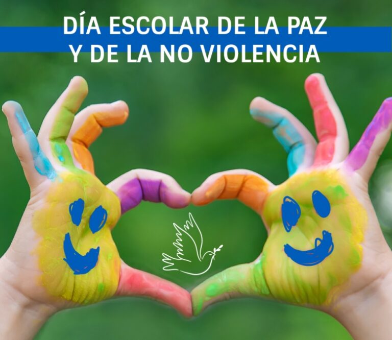 Día Escolar de la No Violencia y la Paz: educar para un mundo mejor