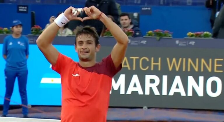 Mariano Navone ganó con solidez en su debut en Madrid y va por el desafío ante Zverev