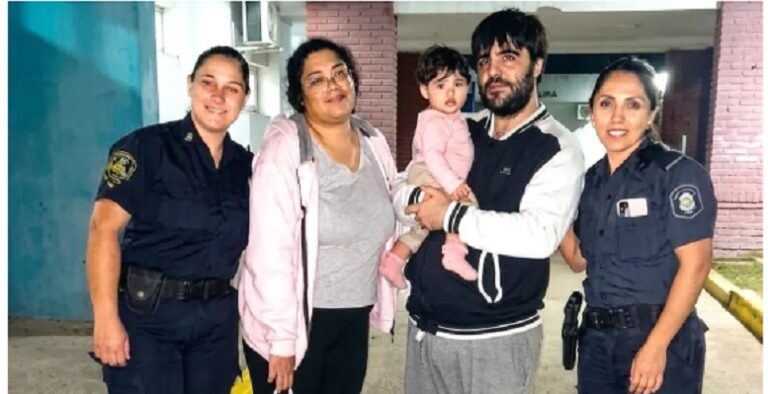 General Pinto: dos mujeres policías salvaron la vida de una beba de ocho meses con la maniobra de Heimlich