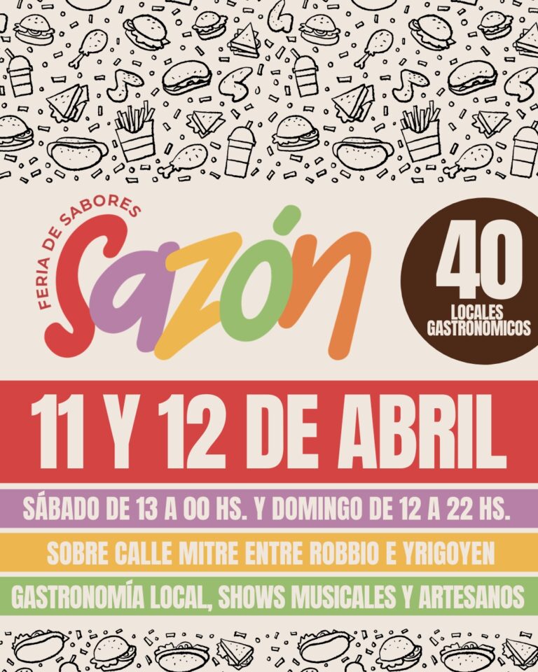 La ciudad se prepara para recibir con expectativa una nueva edición de “Sazón”