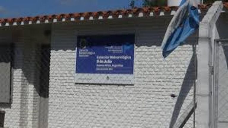 Nueve de Julio, una de las estaciones bonaerenses afectadas por los despidos en el SMN