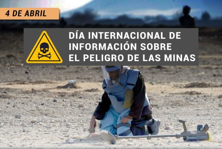 4 de abril: llamado global a invertir en la paz y erradicar las minas antipersona