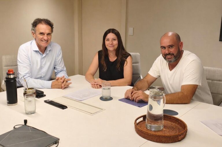 Productores de Nueve de Julio piden obras urgentes para la ruralidad y se lo dijeron a Katopodis