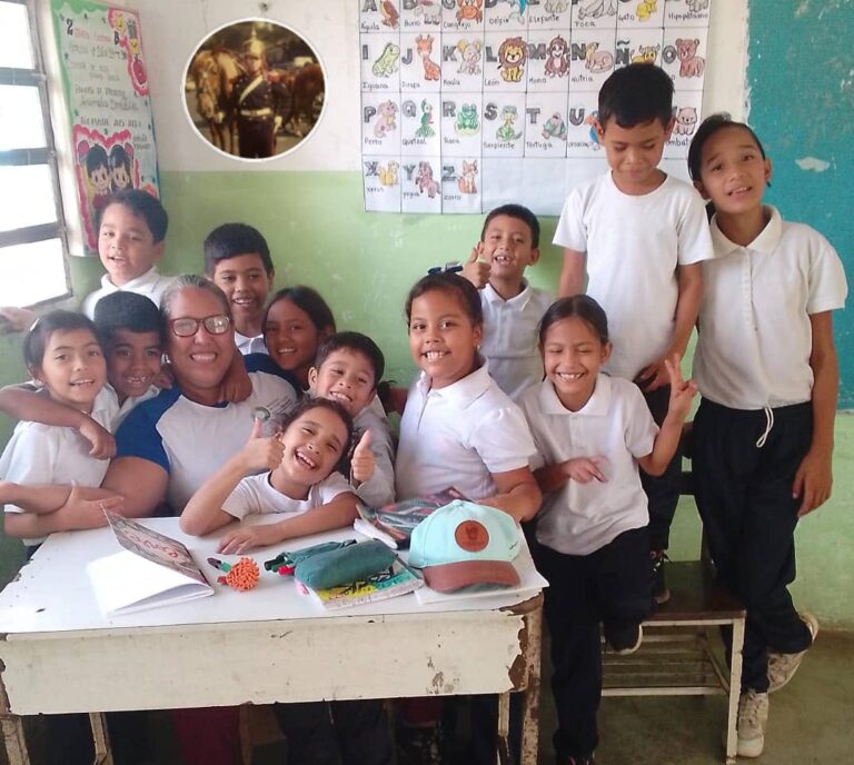 De Dudignac al Caribe: Walter Zárate, ex-granadero del Regimiento de San Martín, inspiró a niños venezolanos