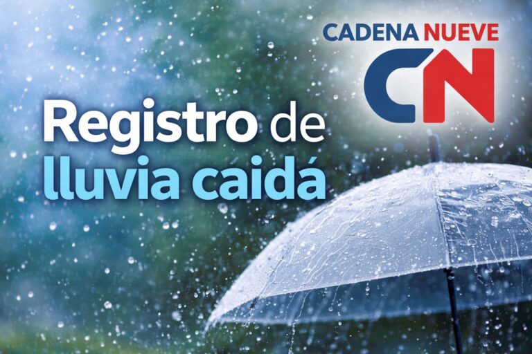 Cayeron 11,8 mm en Nueve de Julio y continúa el alerta por lluvias