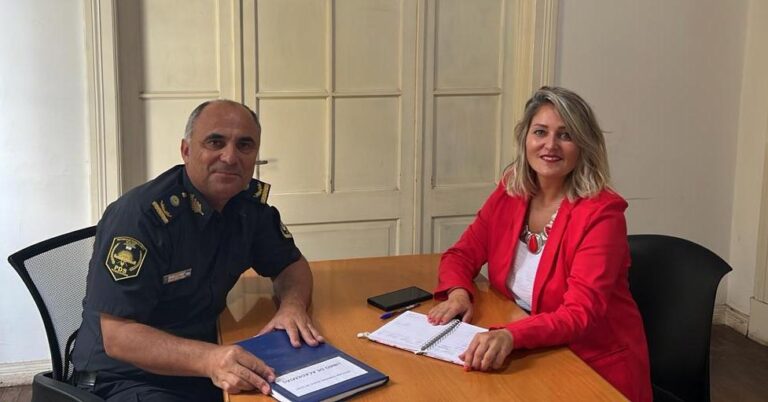 Policia Comunal coordinó acciones preventivas y refuerza controles de tránsito en la ciudad