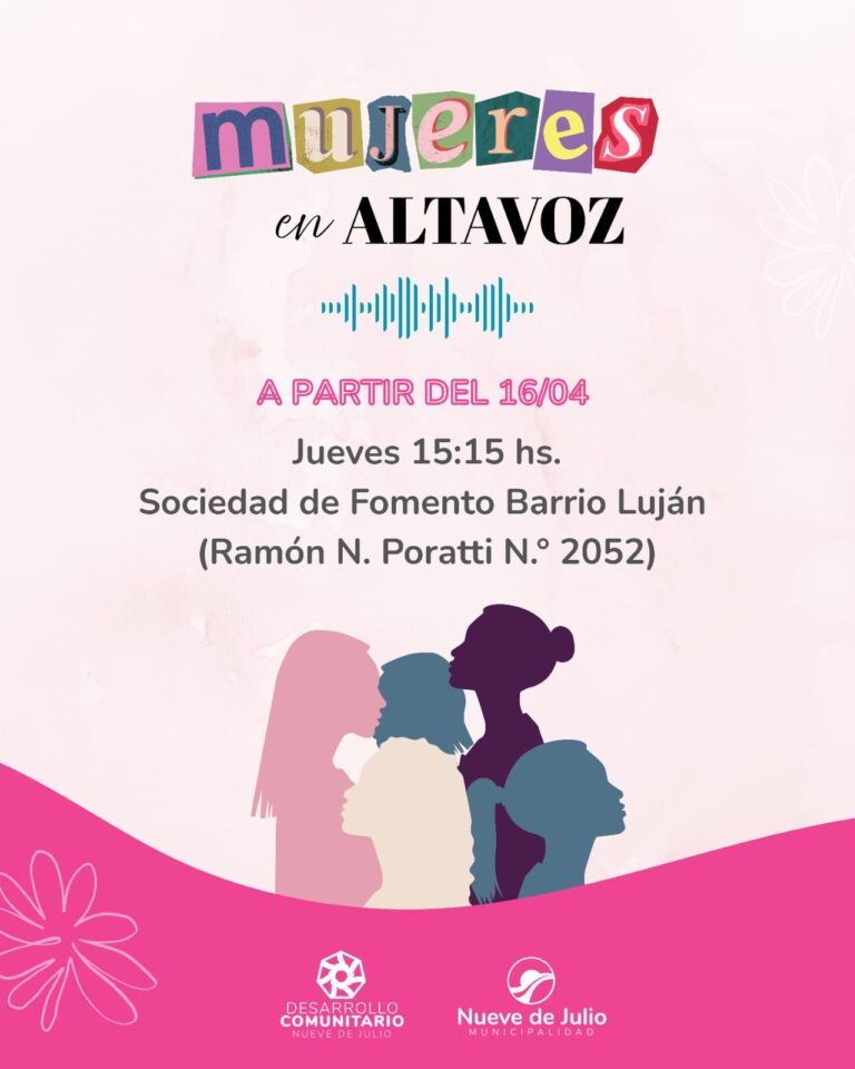 Nuevo espacio de encuentro para mujeres en barrio Luján