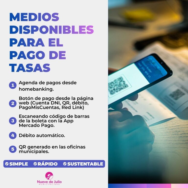 Tasas municipales: nuevas herramientas digitales para pagar de forma ágil y segura