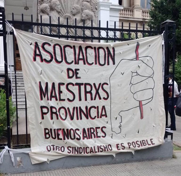 Nuevo gremio docente bonaerense convoca a paro provincial para este martes y marcha por reclamos salariales, educativos y de salud