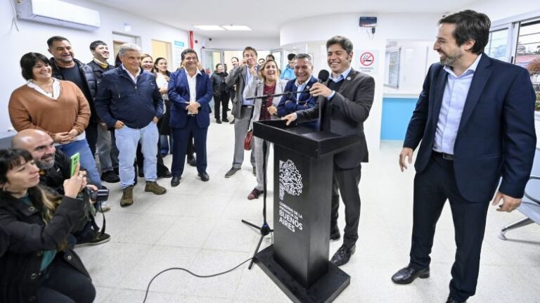 General Guido: Kicillof inauguró un nuevo Centro de Atención Primaria de la Salud