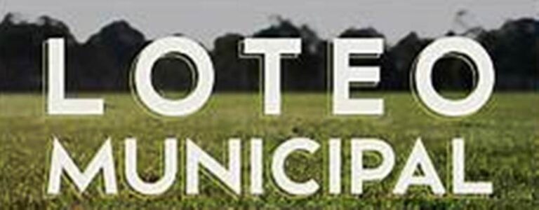 La inscripción para el sorteo de lotes municipales vence el 22 de mayo