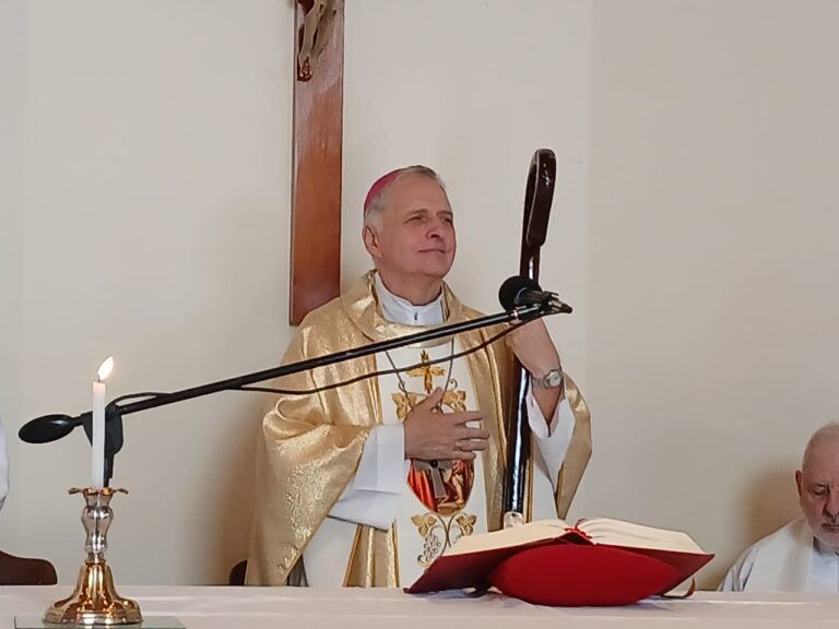Monseñor Ariel Torrado Mosconi: “Pongamos mucho amor en lo que hacemos y desde el trabajo con dignidad se colabora con la obra creadora de Dios”