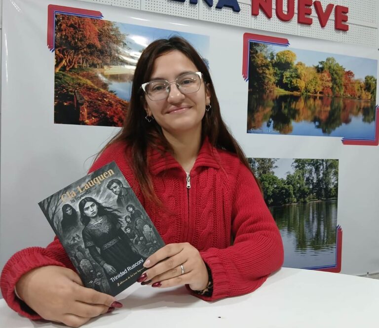 Trinidad Rusconi presentó Cla Lauquen y reflexionó sobre identidad, literatura y neurodiversidad en Nueve de Julio