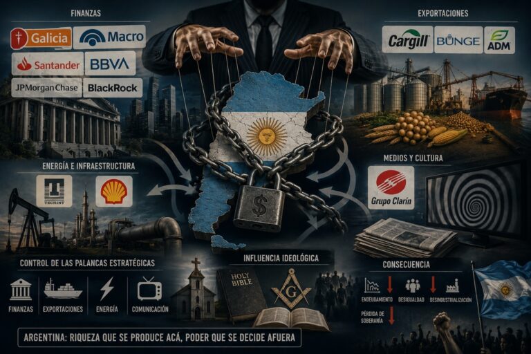 Las nuevas oligarquías financieras: el control silencioso de la Argentina