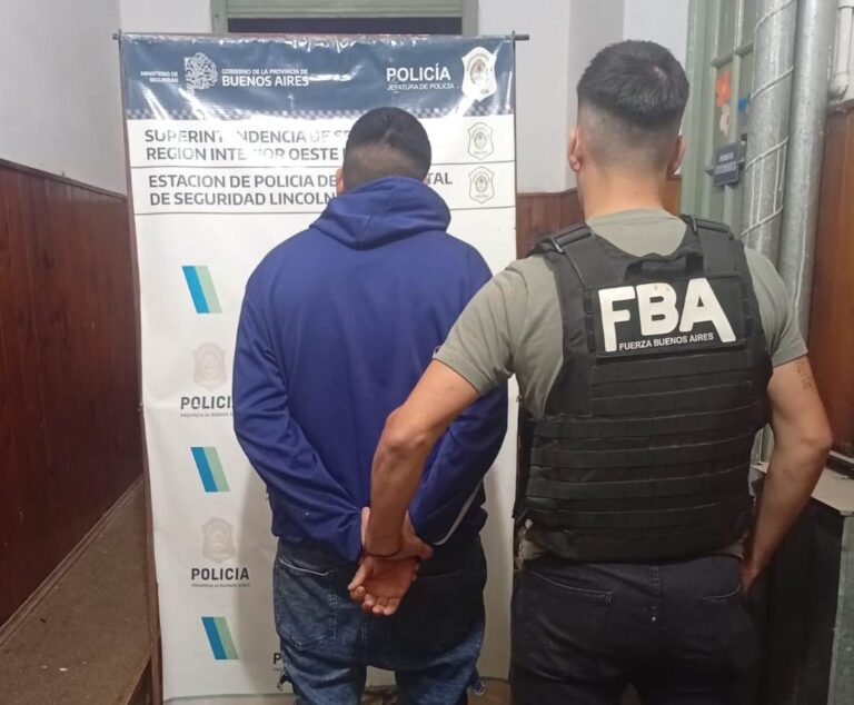 Esclarecen robo en una vivienda de Lincoln: recuperaron elementos sustraídos y detuvieron a un sospechoso