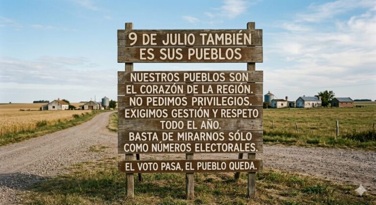 El voto que se va, el pueblo que se queda