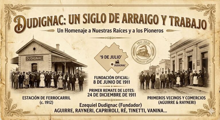 Dudignac: el orgullo de un pueblo nacido al calor de las vías y el trabajo
