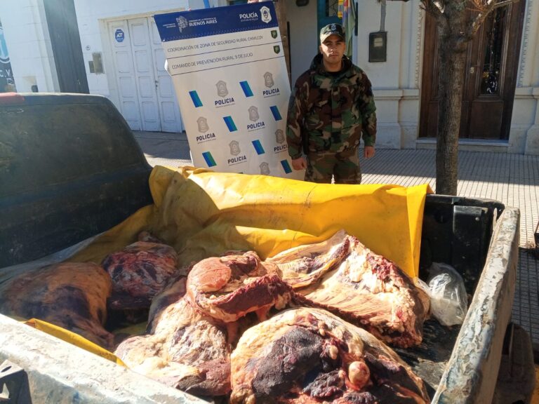 CPR Nueve de Julio esclareció un caso de abigeato agravado y detuvo al sospechoso
