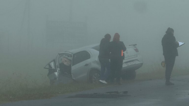 Tragedia en la Ruta 205: un vecino de Cañuelas murió en un choque frontal en medio de una intensa niebla