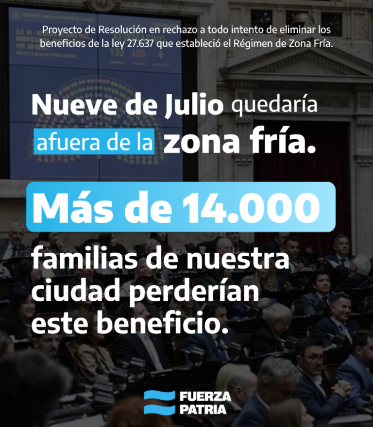 Alrededor de 14.000 nuevejulienses pagarían un 50% más en la boleta de gas