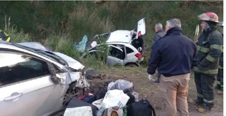 Tornquist: cuatro muertos y tres heridos tras un choque frontal en el Abra de la Ventana