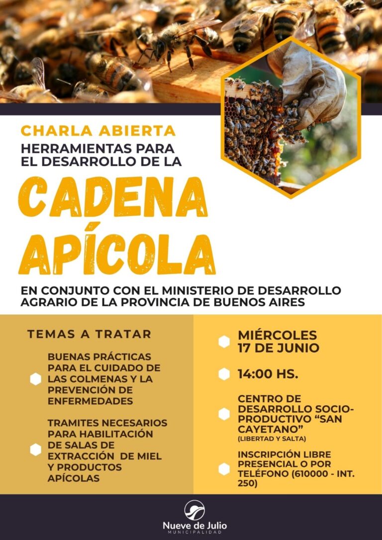 Charla abierta sobre herramientas para fortalecer la cadena apícola