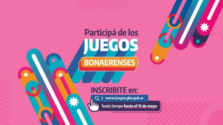 Está abierta la inscripción para los Juegos Bonaerenses 2026