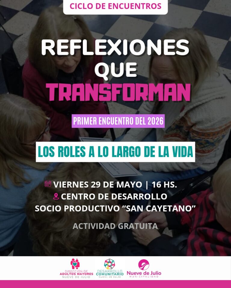 Nuevo encuentro del ciclo “Reflexiones que transforman”