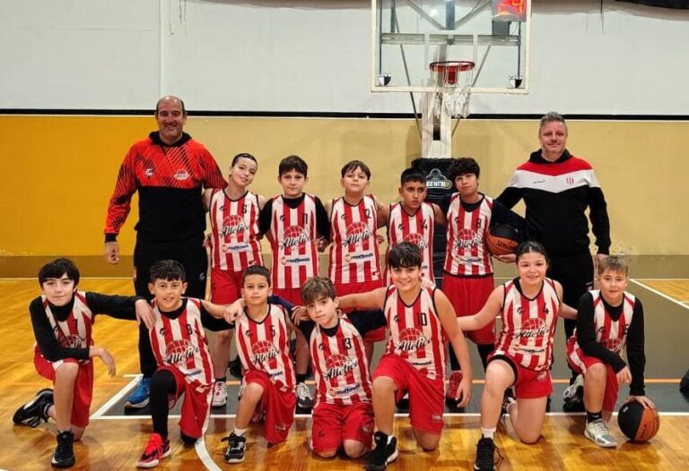 Atlético dio pelea en Chivilcoy y cayó ajustadamente en Minibásquet ante Argentino