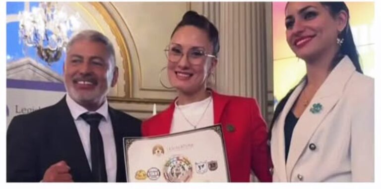 Pamela Galdós fue distinguida en la Legislatura porteña por su trayectoria y compromiso con el deporte