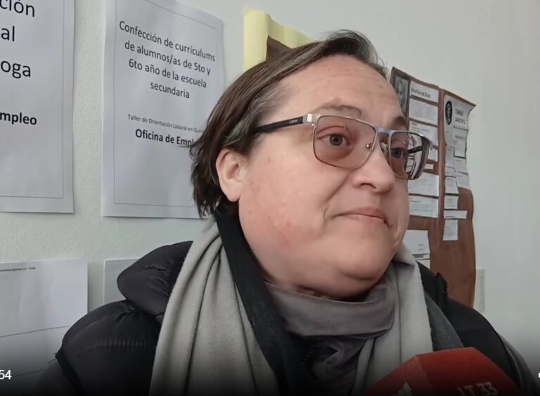 Anabella Lauria destacó la participación de los alumnos de la Secundaria N°11 de Facundo Quiroga en la Feria de Empleo de San Cayetano