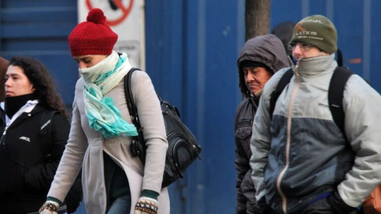 Llega un frente frío, lluvias y descenso de temperatura