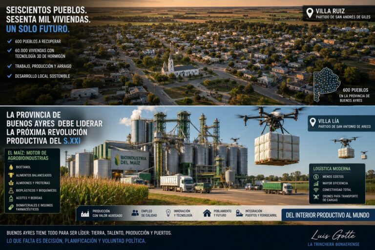 La Provincia de Buenos Aires debe liderar la próxima Revolución productiva del S.XXI