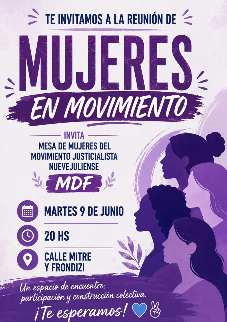 Grizutti convocó a las mujeres de Nueve de Julio a sumarse a un espacio de participación y escucha