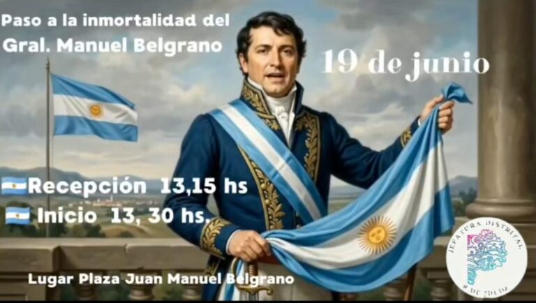 Día de la Bandera: el acto oficial y la Promesa de Lealtad se realizarán este viernes 19 de junio