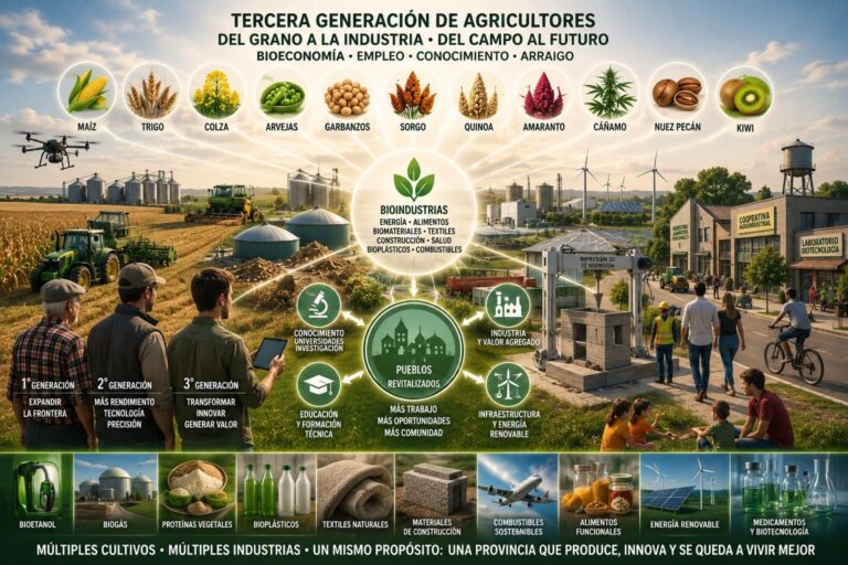 La tercera generación de Agricultores y el desafío de repensar el interior bonarense