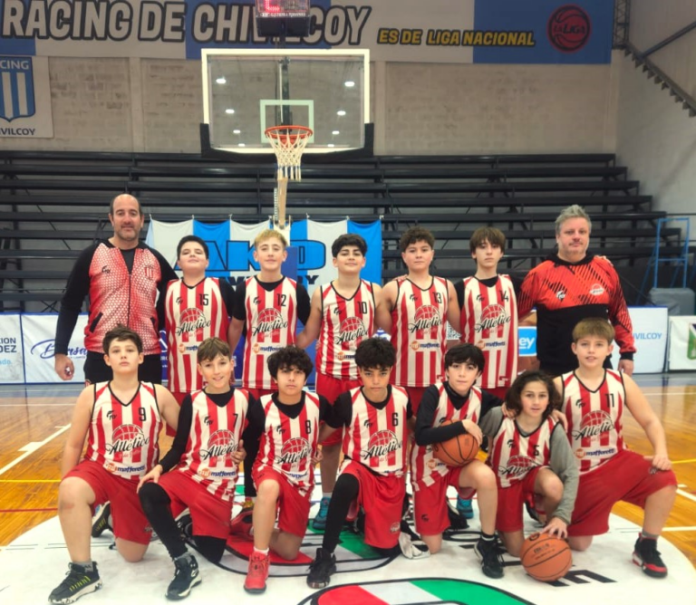 Atlético cerró el Apertura ante Racing de Chivilcoy con una victoria en Infantiles y una ajustada derrota en Cadetes
