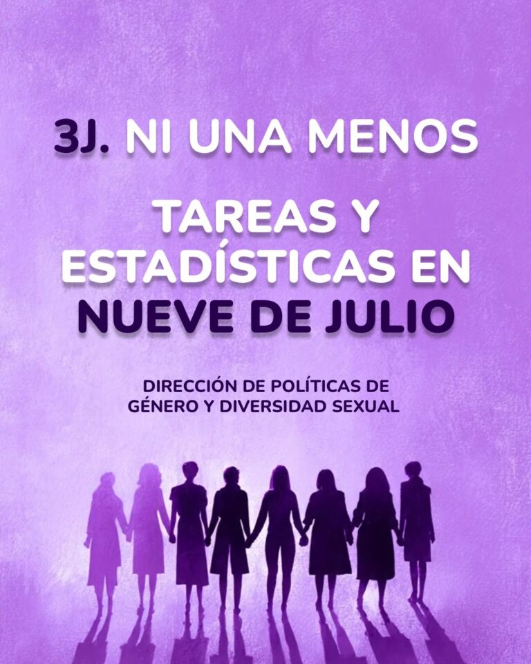 A 11 años de Ni Una Menos, el Municipio de Nueve de Julio refuerza la asistencia y prevención de las violencias de género